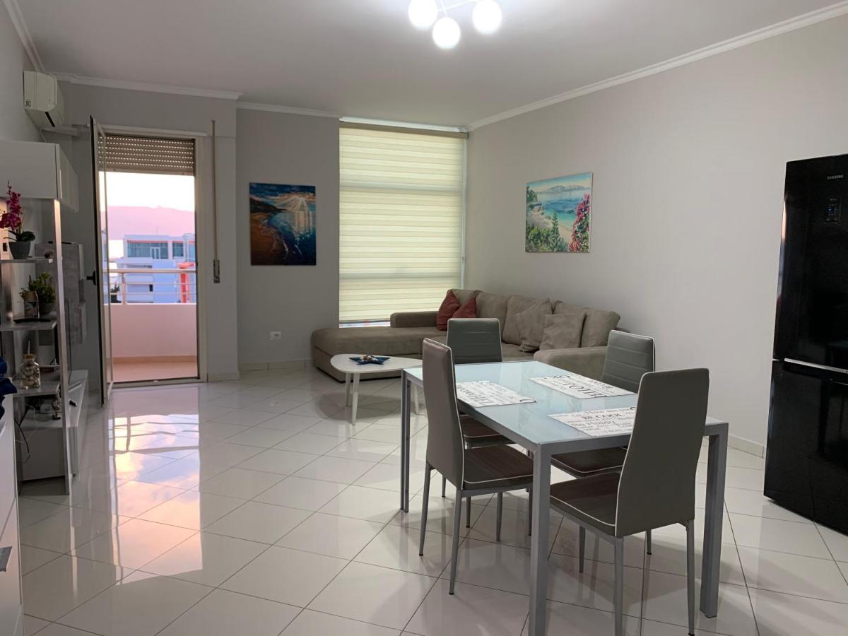 Pearl Seaview Apartment Vlorë エクステリア 写真
