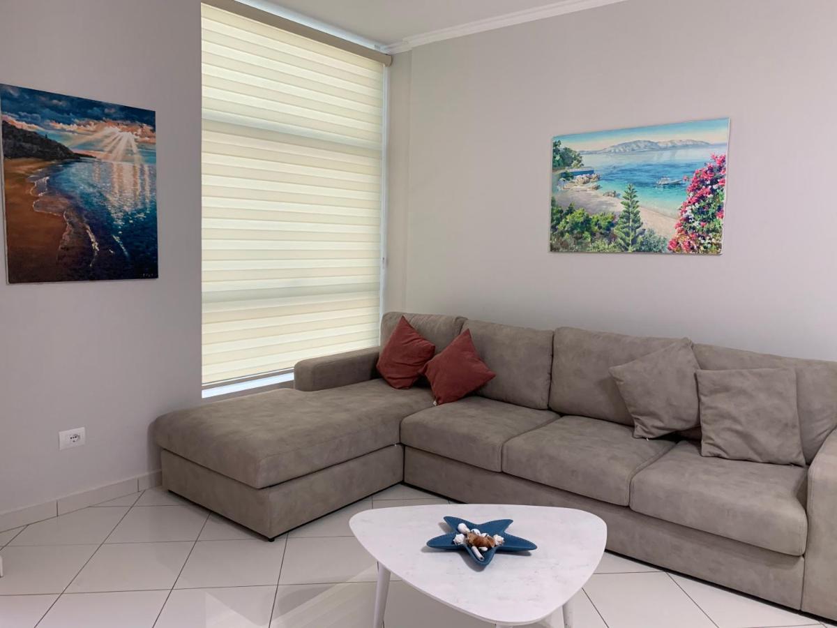 Pearl Seaview Apartment Vlorë エクステリア 写真