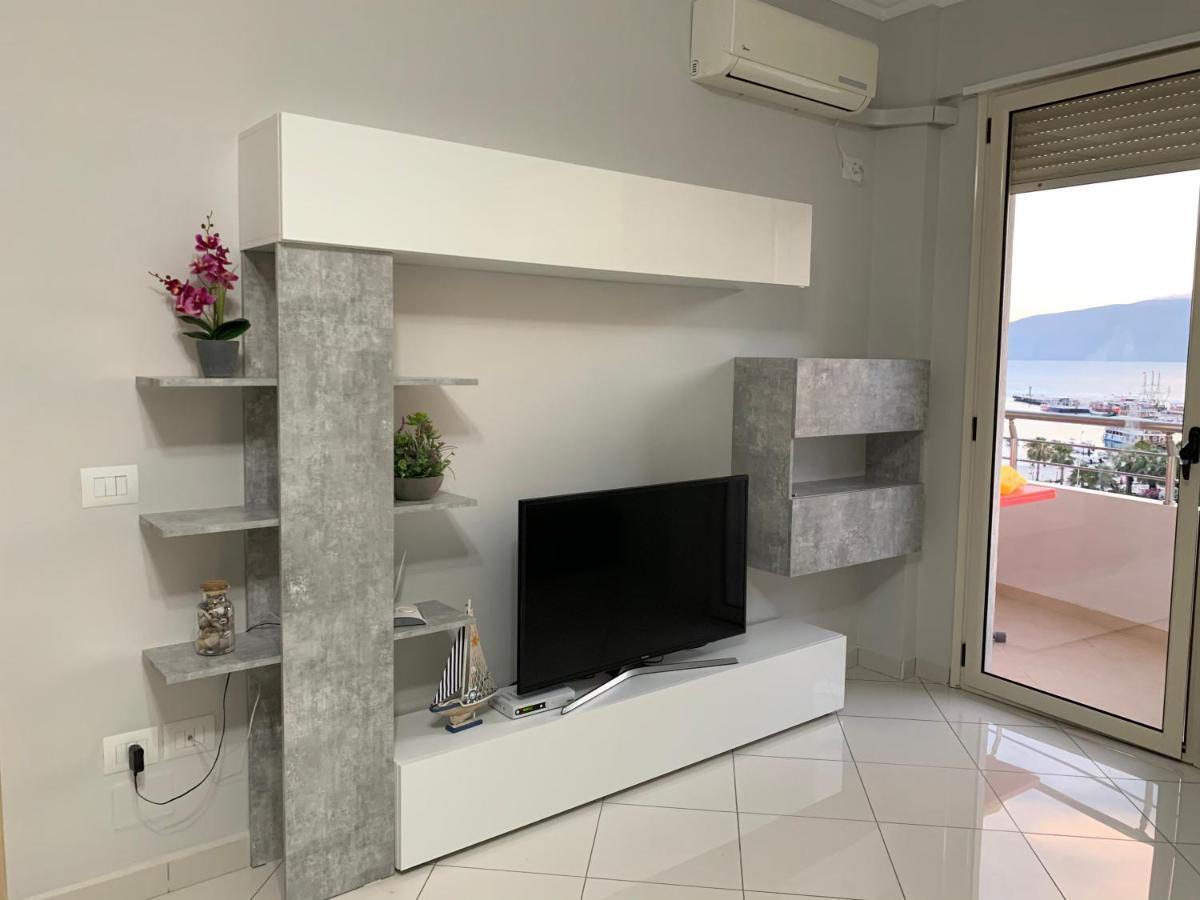 Pearl Seaview Apartment Vlorë エクステリア 写真
