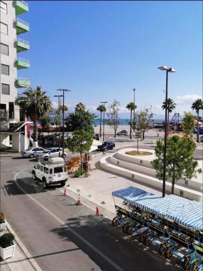 Pearl Seaview Apartment Vlorë エクステリア 写真
