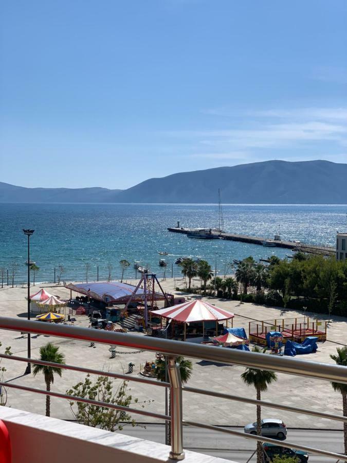 Pearl Seaview Apartment Vlorë エクステリア 写真